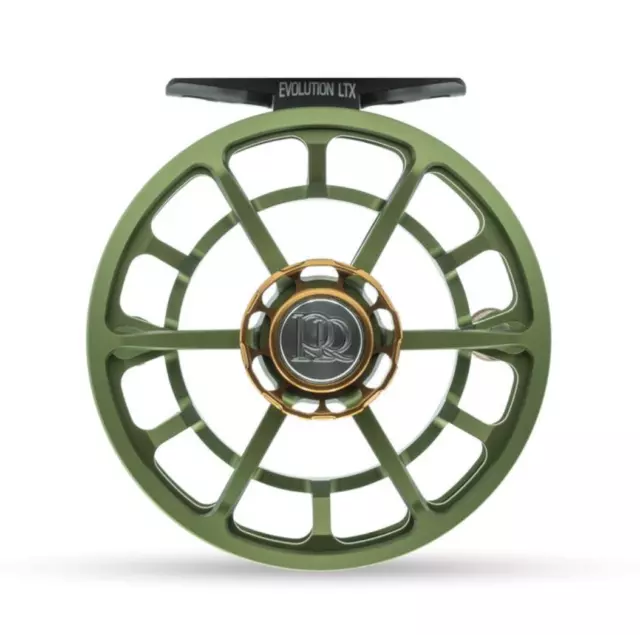 ROSS ANIMAS FLY Reel - 7/8 WT - Matte Olive - Made in USA $385.00