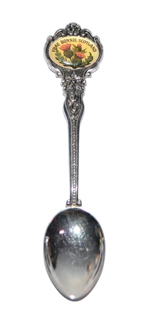 Frae Bonnie Scotland Collectors Spoon Vtg Silverplate Argente Versilbert