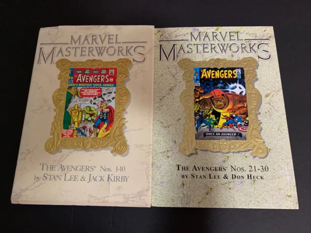 Marvel Masterworks Vol. 4 & 27 The Avengers Hardcover Lot Set Marvel Comics