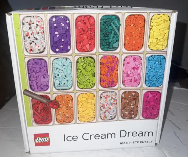 NEW LEGO Ice Cream Dream 1000 Piece Jigsaw Puzzle 