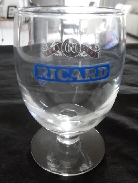 RARE 2 VERRES ballons RICARD anniversaire des 60 ans bistrot collection ...