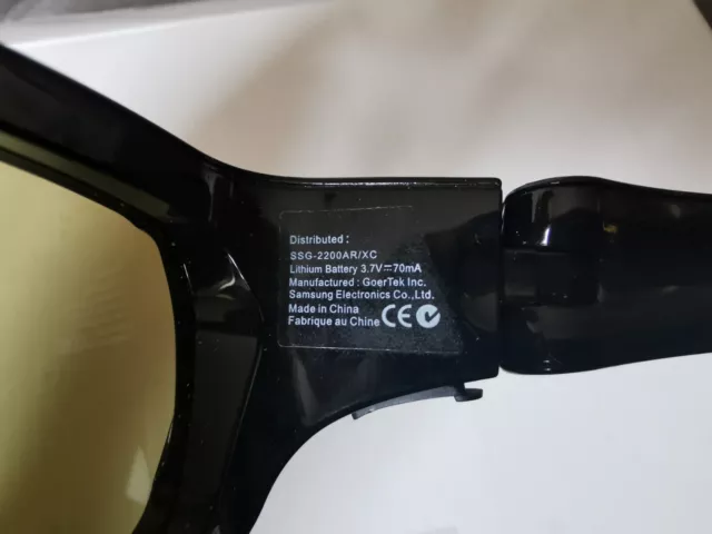 Samsung 3D Active Glasses SSG-2200AR/XC, neuwertig 2