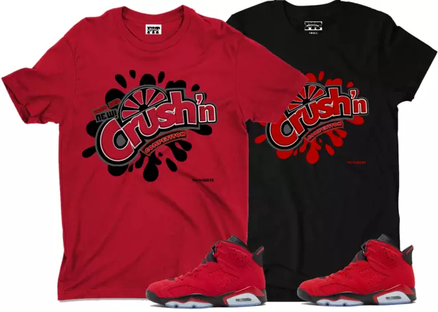 We Will Fit shirt to match Jordan 6 Toro Bravo Red