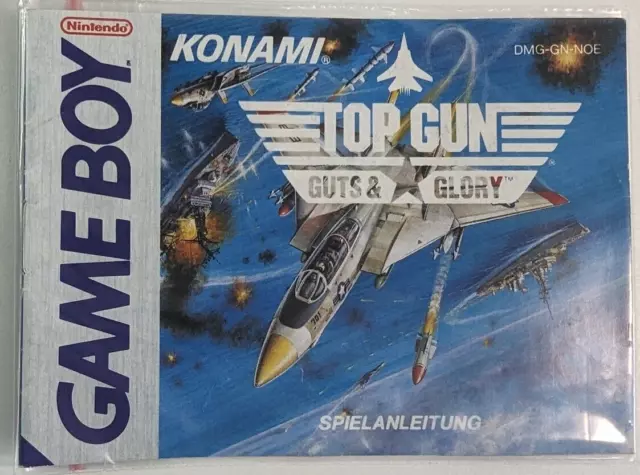 Top Gun - Guts & Glory | Nintendo Gameboy | Game Boy Classic | Anleitung