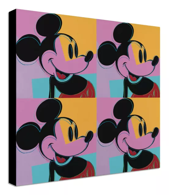 warhol mickey mouse - Quadro Stampa su tela canvas wall art framed print