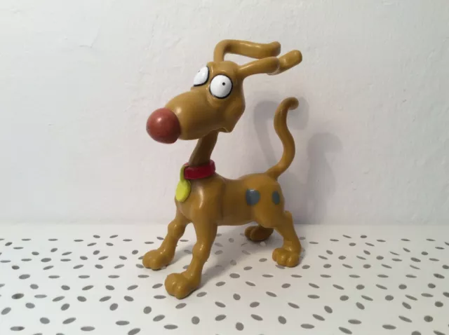 FIGURINE Hubert Spike Chien DOg Les Razmoket Rugrats VIACOM 1997 JOUET TOY LOOSE