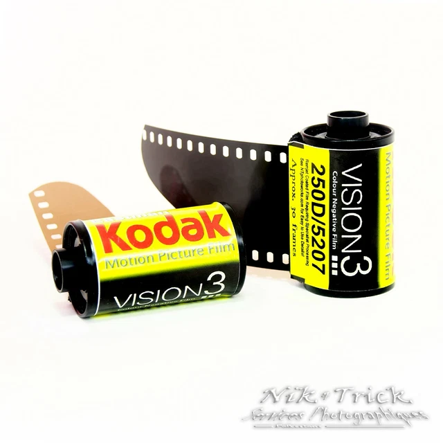 KODAK VISION3 250D 35mm Motion Picture Film Single Roll 30 Exp