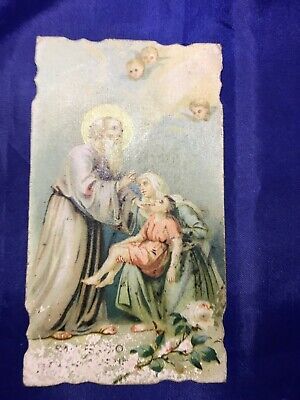 Santino Holy Card San Biagio 1898