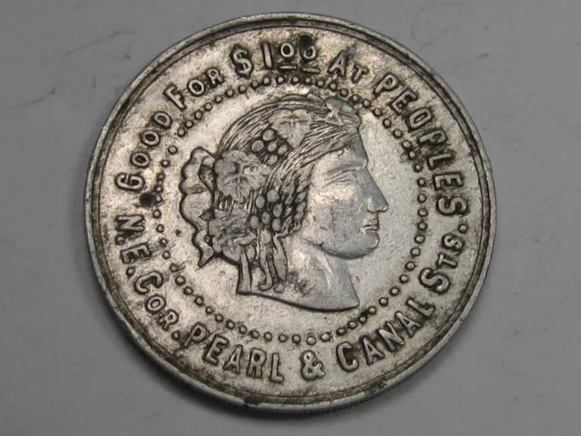 People's Credit Clothing Co. GR, Michigan Good For Token. #18