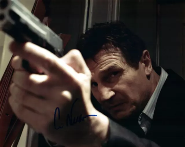 Liam Neeson Signed 8x10 Picture autographed Photo + COA