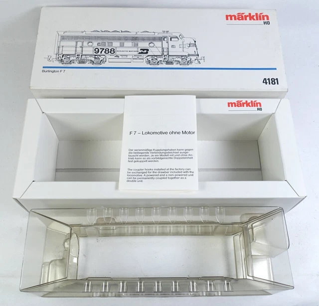 Märklin H0 - 3481 - Diesellocomotief - EMD F7, A and B-Unit - Catawiki