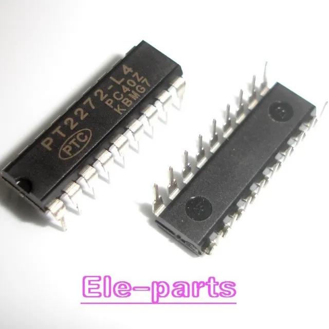 50 PCS PT2272-L4 DIP-18 2272-L4 Remote Control Encoder Integrated Circuits