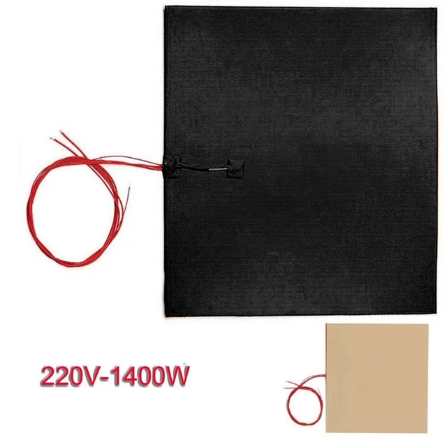 Silicone Heating Pad 220V 1400W Chauffé Lit Chauffage Haut Qualité Coussinet for