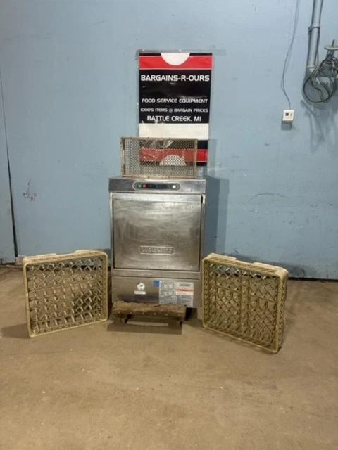 "Hobart Lxih" High Temp, Commercial Door Type Under Counter Dishwasher & 3 Racks
