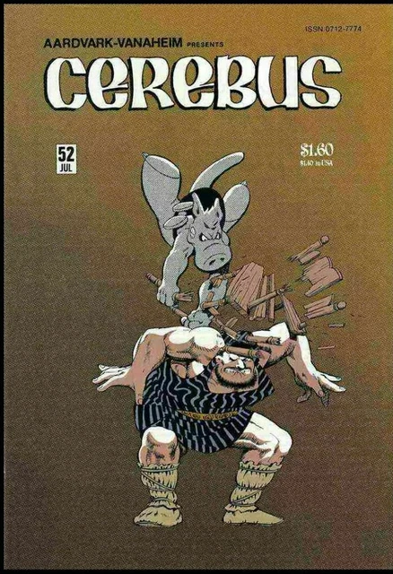 Cerebus The Aardvark #52 Aardvark Vanaheim Comics July Jul 1983 (FN)