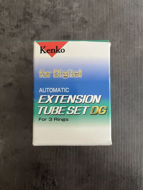 Kenko Automatic Extension Tube Set DG (3 Rings) Nikon AF for macro photography