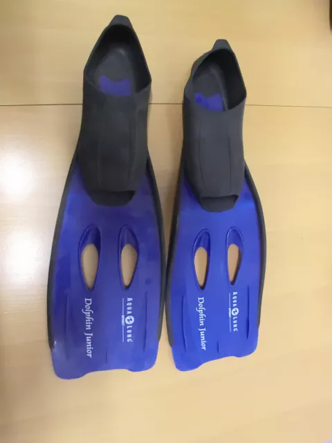 Aqualung Schwimmflossen Größe 33-35 blau