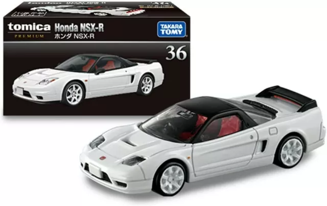 Takara Tomy Tomica Premium No. 36 Honda NSX-R White Diecast Model