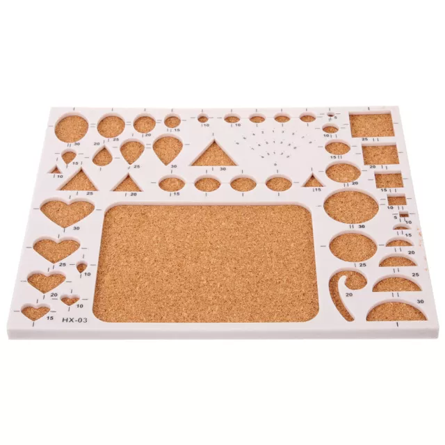 Beginners  Cork  Portable Cork Quilling Template Board Paper Quilling Tools