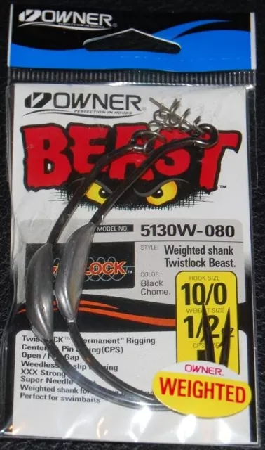 Owner Beast Weighted Twist Lock Hook