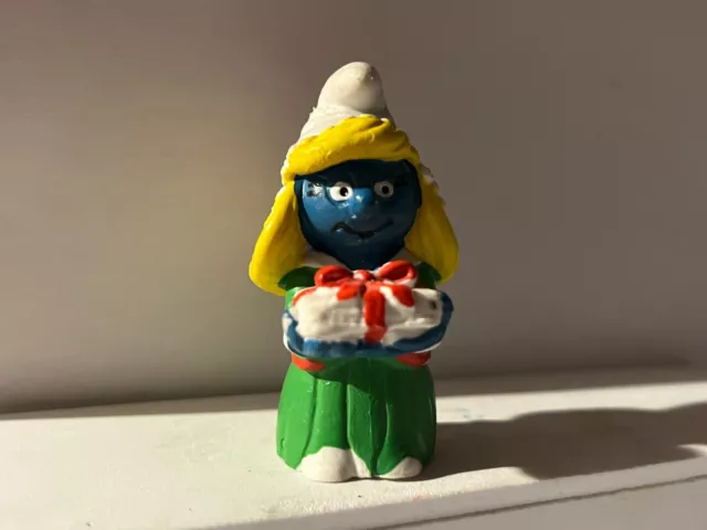 Puffetta 20200 Natale Christmas Smurfette regalo Smurf Schlumpf Schtroumpf Puffi