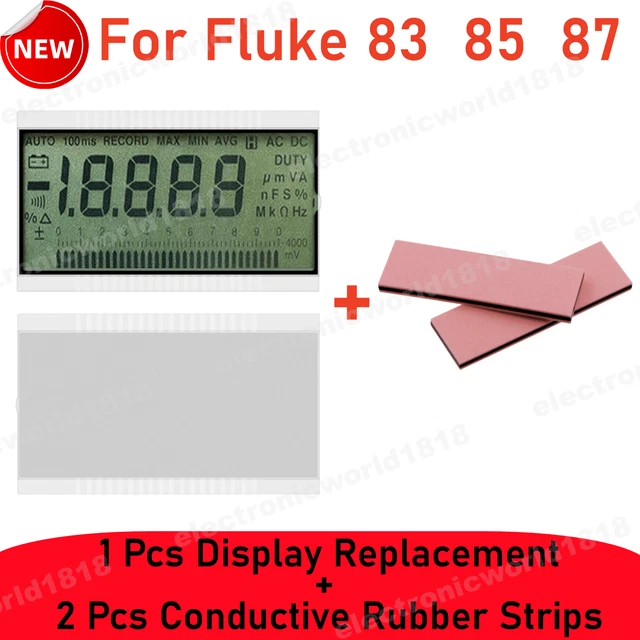 Per Fluke 83 85 87 True RMS multimetri digitali portatili parte schermo LCD