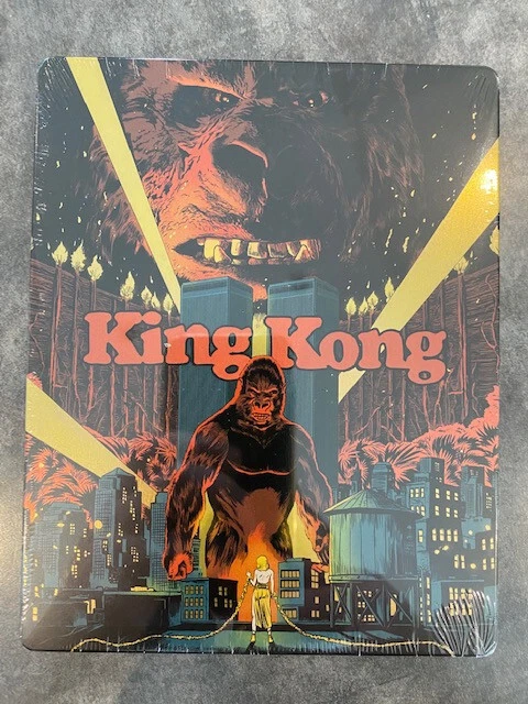 KING KONG - STEELBOOK COLLECTOR en 4K ULTRA HD + BLU RAY Zone B