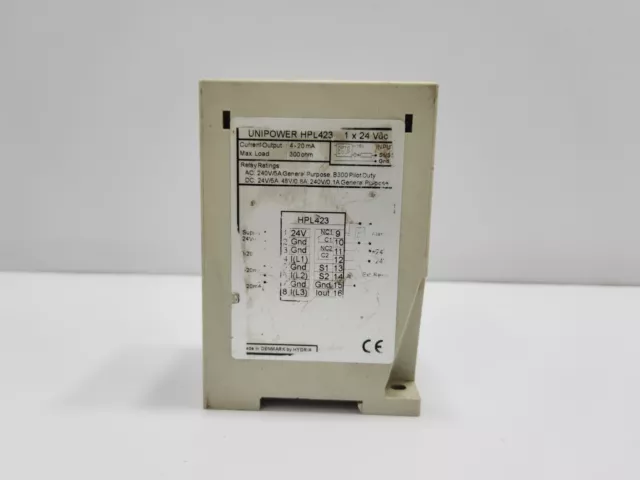 Unipower Hpl423 Digital Power Control Unit 24 Vdc 3