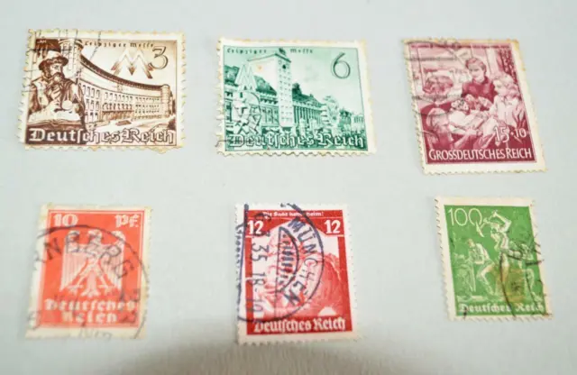 A selection of old stamps - German   - used  .(Lot 3).