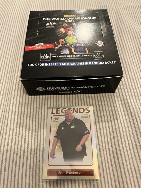 PANINI PDC WORLD Championship 2025 John Henderson Legend /50 £21.52 PicClick UK