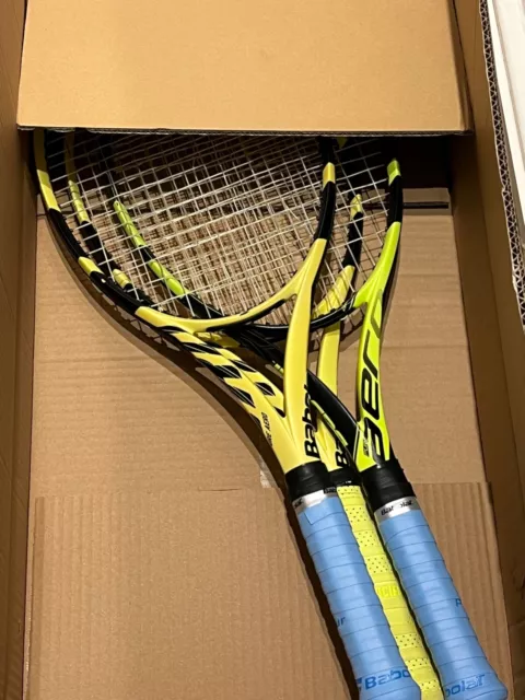 3X BABOLAT PURE Aero 300g Grip size 3 racquets 2 x 2016 and 1x