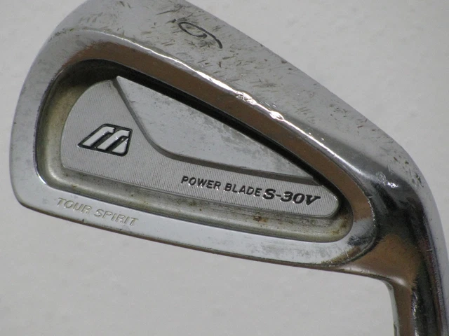 MIZUNO POWER BLADES-30V Tour Spirit 6 Iron Regular Flex Steel Very