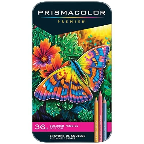 Prismacolor Premier Colored Pencils Soft Core 36 Pack