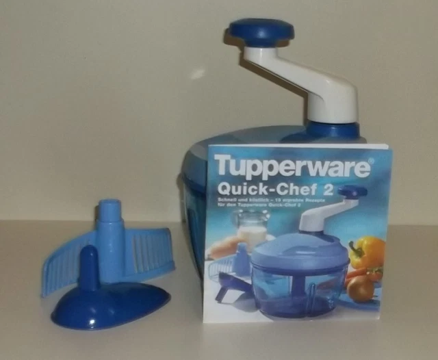 TUPPERWARE QUICKCHEF 2, blau EUR 8,00 PicClick DE
