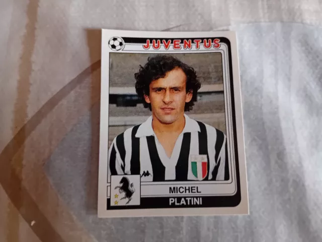 FIGURINA CALCIATORI PANINI 1986 1987 num. 169 Michel PLATINI Juventus NUOVA!!!