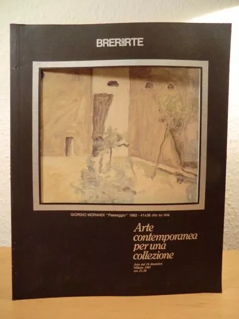 Arte contemporanea per una collezione. Asta del 10 dicembre Milano 1985 (68) Bre