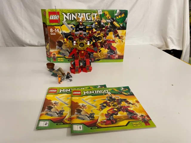 LEGO 9448 Ninjago - Samurai-Roboter - Samurai X Mech Rise Of The Snake - OVP+BA