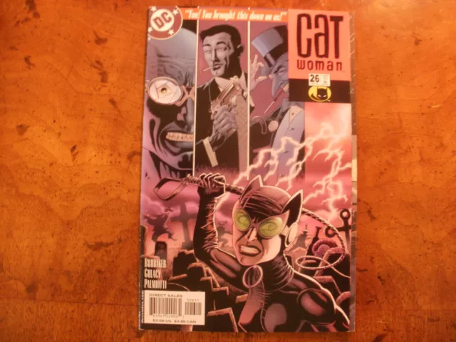 VF+ DC 2002 Series Comic: CATWOMAN #26 (Vol 3) Selina Kyle Penguin Doctor Gotham
