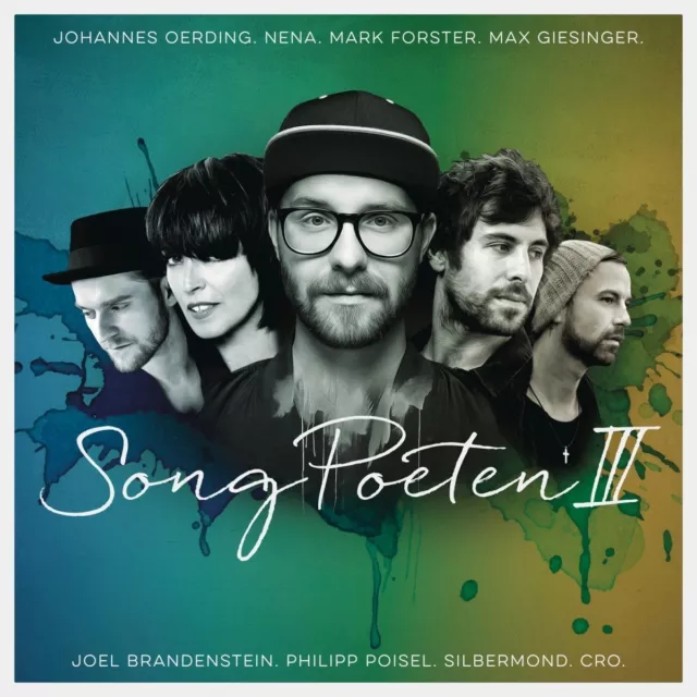 Songpoeten Iii - Johannes Oerding, Nena, Mark Forster, Max Giesinger  2 Cd Neu