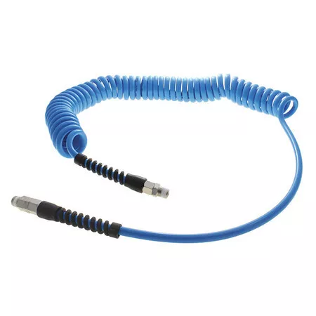 Atp Tt-38-15-Lb-Rs3 Coiled Air Hose,3/8" Id X 12 Ft.