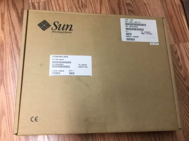 SUN CP2300-650-2.5GBHD ,650mhz,2.5gbRAM, 40gb-Disk cPCI, 375-3121-40HD, NEW