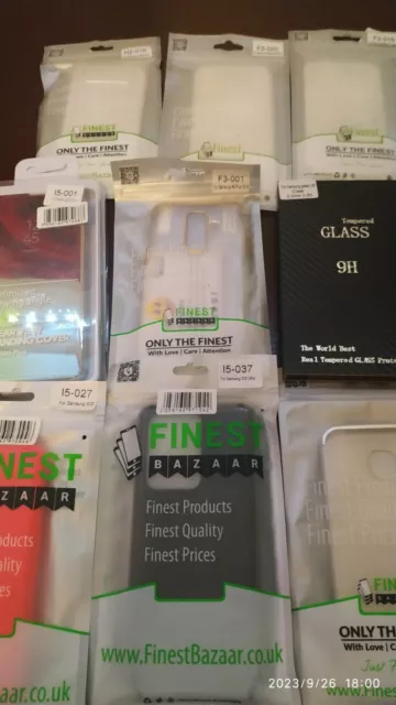 Wholesale job lot Samsung mobile phone accessories(cases,screen protectors)