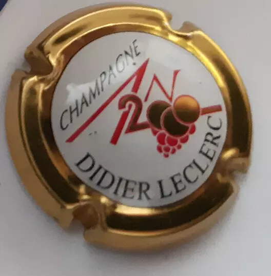 Capsule de champagne AN 2000  ☆  Didier LECLERC