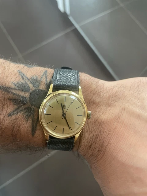 Montre Vintage Lacher à Remontage Manuel - Élégance Rétro Unisexe