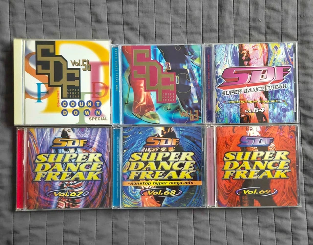 CD] SUPER DANCE Freak Vol.80/2 Set Cd With Obi Japan Sold as