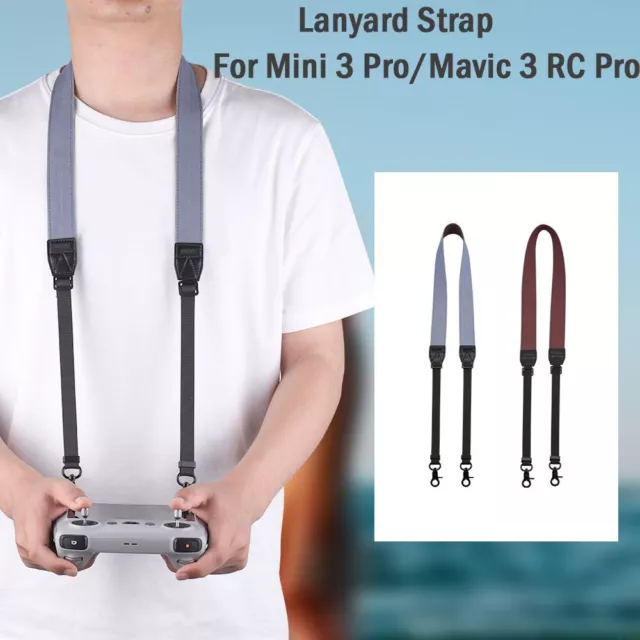Lanyard Strap Remote Control Leather Hook For DJI Mini 3 Pro/Mavic 3 DJI RC
