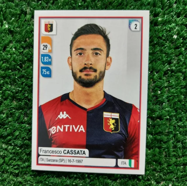 FIGURINA CALCIATORI PANINI 2019/20 GENOA n°161 CASSATA ALBUM 2020 ⚽️