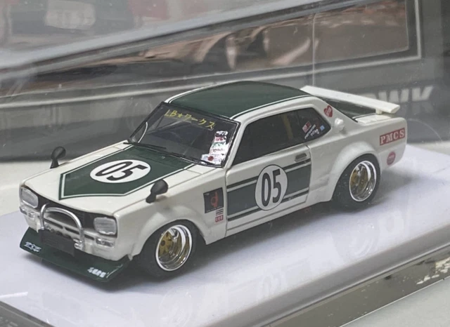 Limited edition of 500 units Serial No.302 1 64 Diecast Car Hakosuka GT R PGC1