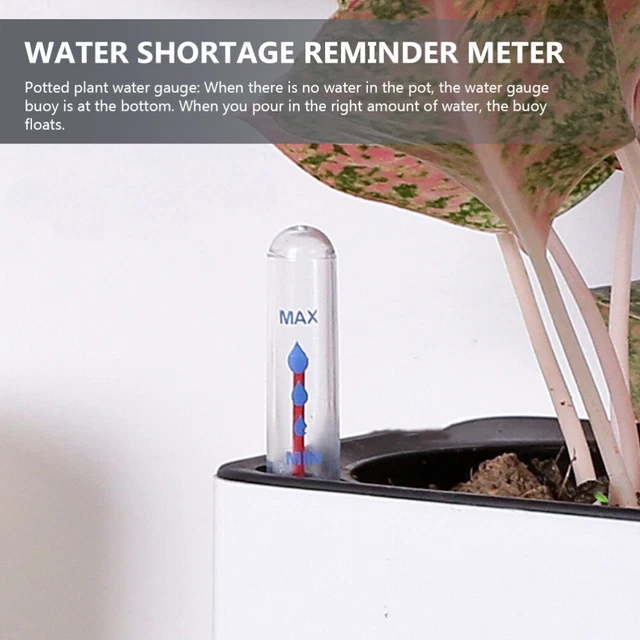 3pcs Blumentopf Professionelle Bequem Wasser Level Gauge 6