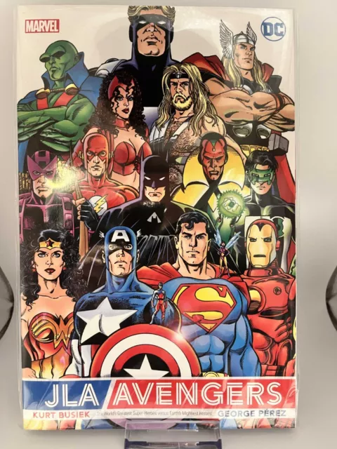 DC Comics JLA/Avengers George Perez Hero Initiative Variant TPB Limited 7000